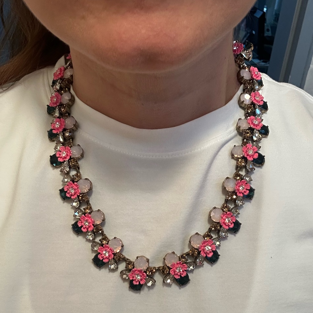 J Crew Floral Necjklace 35$